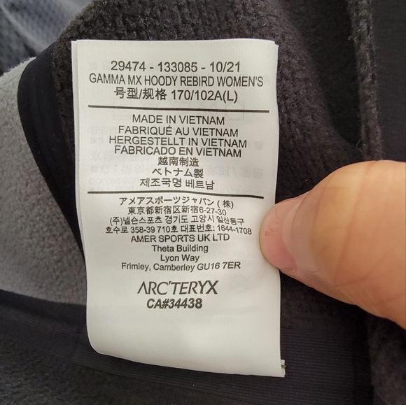 NWT Arc'teryx Gamma MX Rebird Hoody - Picture 7 of 12